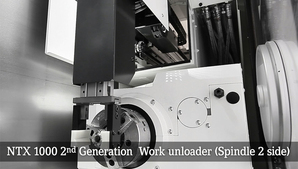 NTX1000 2nd Generation<br>「Work unloader (Spindle 2 side) 」