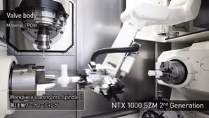 NTX 1000 2nd Generation「Valve body (In-machine traveling robot)」