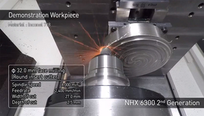 NHX 6300 2nd Generation「Demonstration workpiece」