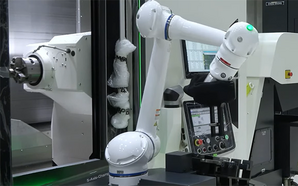 Guideless self-driving robot for factories WH-AMR 10