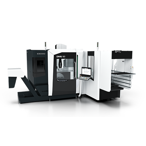DMU 50 3rd Gen. + Robo2Go Milling